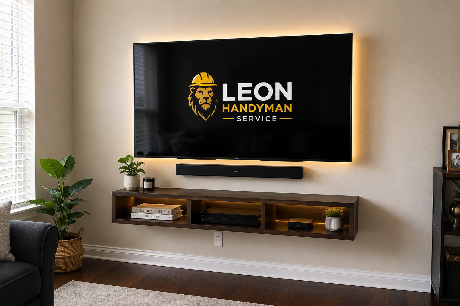 After TV Mounting